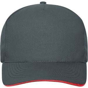 Casquette Unie bio avec visière sandwich Unisexe Daiber 4
