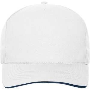 Casquette Unie bio avec visière sandwich Unisexe Daiber