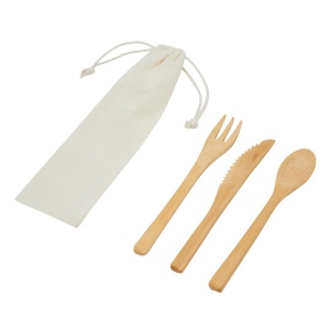 Ensemble de couverts en bambou NATURAL TRIP 2