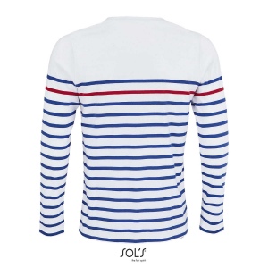 Tee-shirt homme manches longues rayé - MATELOT LSL MEN 10