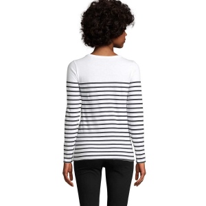 Tee-shirt femme manches longues rayé - MATELOT LSL WOMEN 15