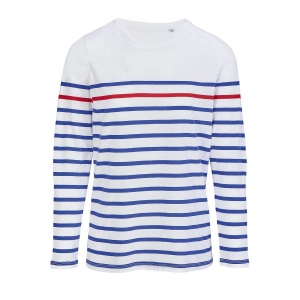 Tee-shirt femme manches longues rayé - MATELOT LSL WOMEN 22