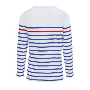 Tee-shirt femme manches longues rayé - MATELOT LSL WOMEN 25