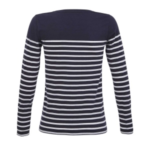 Tee-shirt femme manches longues rayé - MATELOT LSL WOMEN 26