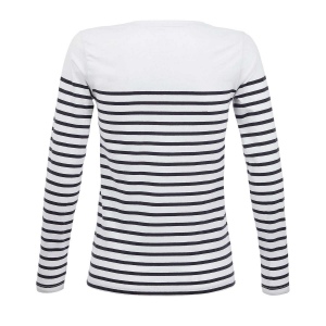 Tee-shirt femme manches longues rayé - MATELOT LSL WOMEN 27