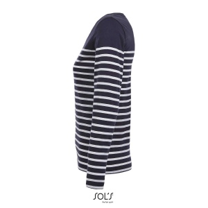 Tee-shirt femme manches longues rayé - MATELOT LSL WOMEN 8
