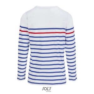 Tee-shirt femme manches longues rayé - MATELOT LSL WOMEN 10