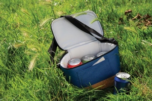 Sac isotherme double ton avec finition liège 15