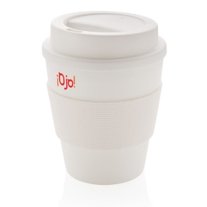 Mug en PP recyclable avec couvercle à vis 350ml 12
