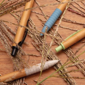 Stylo en bambou et fibre de paille 25