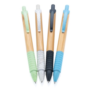 Stylo en bambou et fibre de paille 9