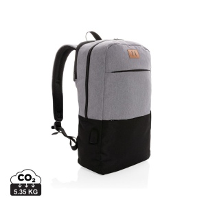 Sac à dos ordinateur 15,6" avec USB et anti RFID 2