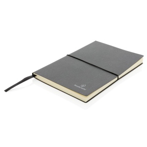 Carnet de notes A5 en cuir recyclé GRS 16