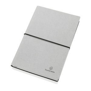Carnet de notes A5 en cuir recyclé GRS 6