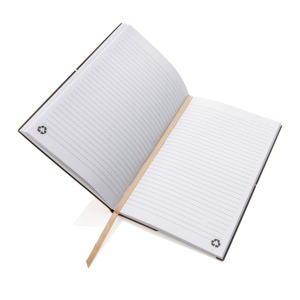 Carnet de notes A5 en cuir recyclé GRS 31