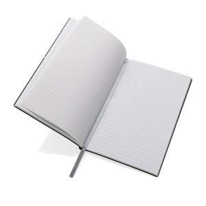 Carnet de notes A5 en cuir recyclé GRS 7