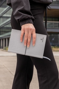 Carnet de notes A5 en cuir recyclé GRS 13