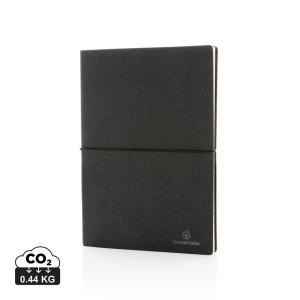 Carnet de notes A5 en cuir recyclé GRS 3