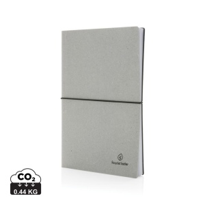 Carnet de notes A5 en cuir recyclé GRS 2