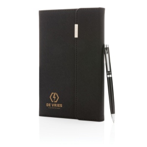 Set carnets de notes A5 et stylo Swiss Peak 9