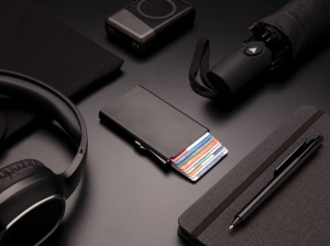 Porte cartes anti-RFID en aluminium 10