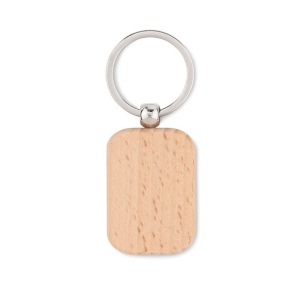 Porte-clés rectangulaire  bois - POTY WOOD
