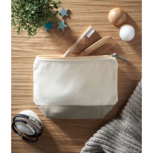Trousse en coton bicolore - KLEUREN 9