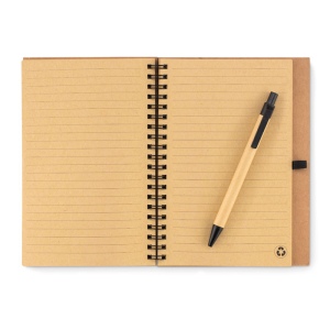 Carnet en liège avec stylo - SONORA PLUSCORK 3