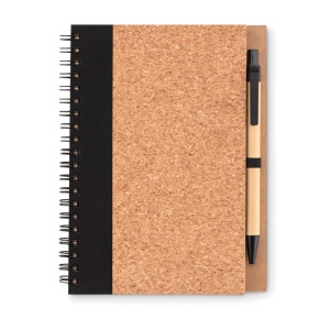 Carnet en liège avec stylo - SONORA PLUSCORK