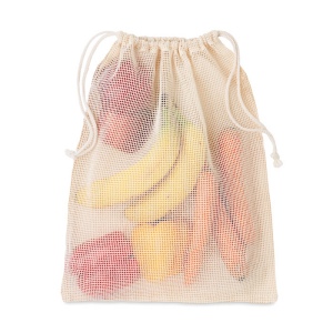 Sac réutilisable filet coton - VEGGIE 3