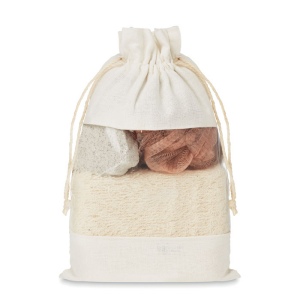 Set de bain pochette coton - CUIDA SET 2