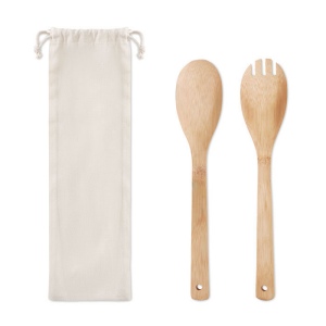 Couverts à salade en bambou - MAYEN SET 2