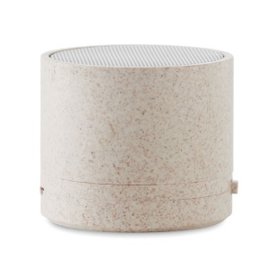 Haut-parleur s/ fil paille blé - ROUND BASS+ 3
