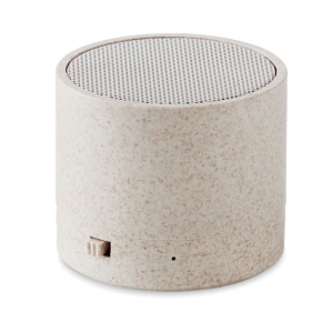 Haut-parleur s/ fil paille blé - ROUND BASS+ 2