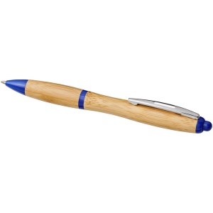 Stylo bille en bambou Nash (encre bleue) 24