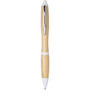 Stylo bille en bambou Nash (encre bleue) 8