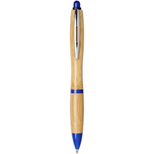 Stylo bille en bambou Nash (encre bleue) 9