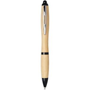 Stylo bille en bambou Nash (encre bleue) 10