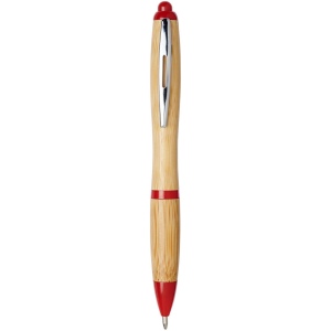 Stylo bille en bambou Nash (encre bleue) 11