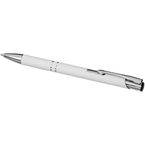 Stylo bille rétractable doux au toucher Moneta (encre noire) 31
