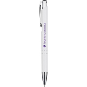 Stylo bille rétractable en aluminium Moneta (encre noire) 16
