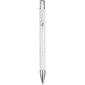 Stylo bille rétractable en aluminium Moneta (encre noire) 11