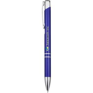 Stylo bille rétractable en aluminium Moneta (encre noire) 14