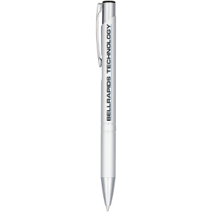 Stylo bille rétractable en aluminium anodisé Moneta (encre noire) 15
