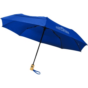 Parapluie en RPET pliable 21" à ouverture/fermeture automatique Bo 24