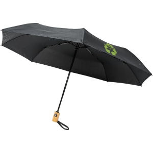 Parapluie en RPET pliable 21" à ouverture/fermeture automatique Bo 18