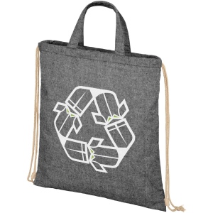 Sac à dos recyclé 210 g/m² Pheebs avec cordon de serrage 6L 8