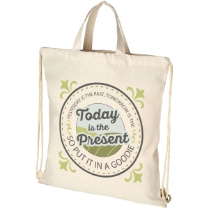 Sac à dos recyclé 210 g/m² Pheebs avec cordon de serrage 6L 10