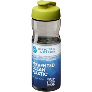 Bouteille de sport H2O Active® Eco Base 650ml avec couvercle à bascule 67