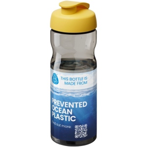 Bouteille de sport H2O Active® Eco Base 650ml avec couvercle à bascule 68